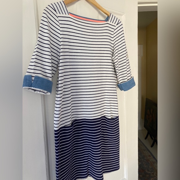JOULES BRETON STRIPE Cotton knit dress! New without Tags— never worn. Size 6. - Picture 3 of 10